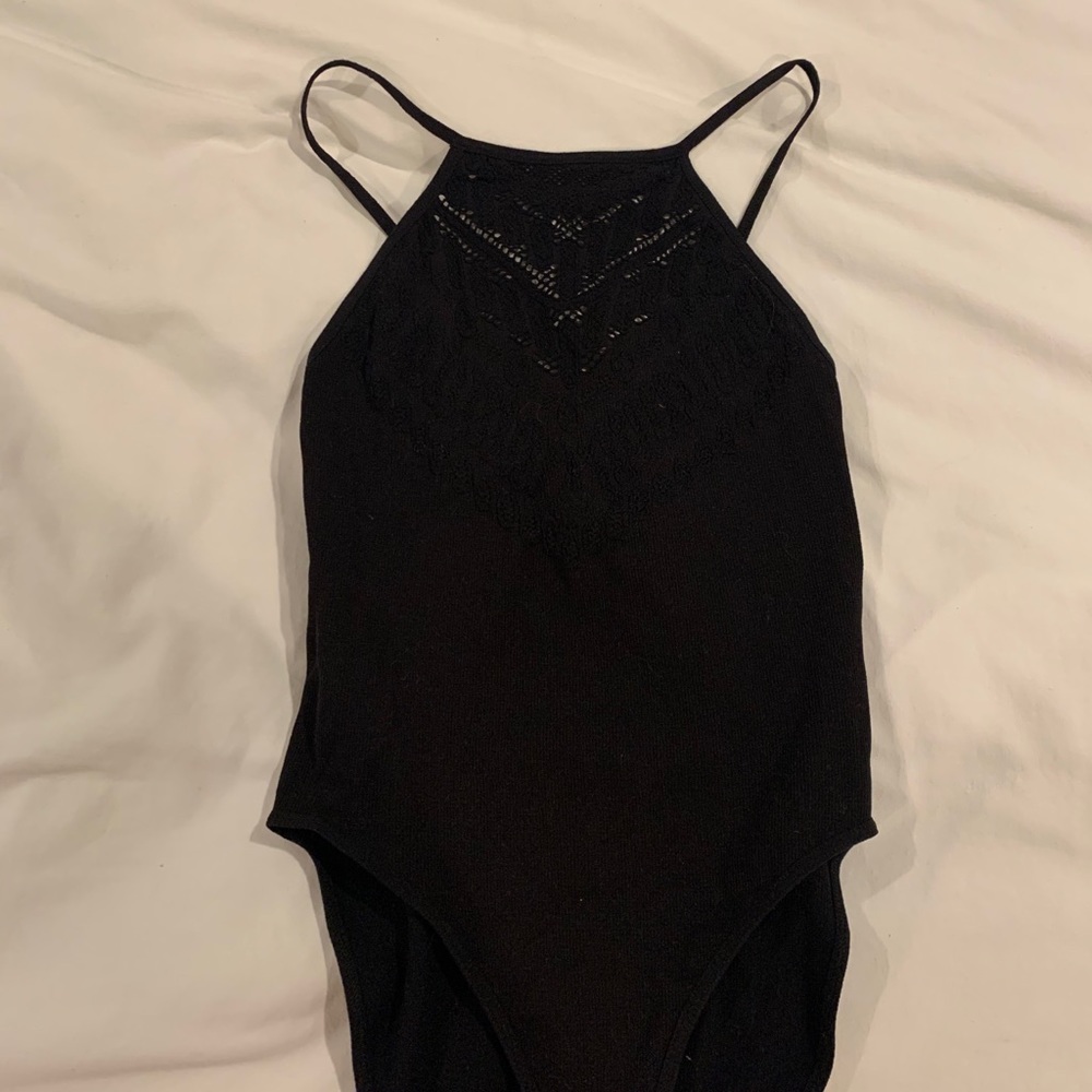 FREE PEOPLE • HIGH NECK BODYSUIT XS/S